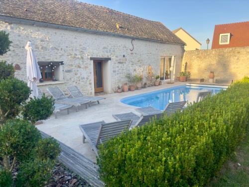 Courdimanche-sur-Essonne Casa | Casa la Rosa & Spa