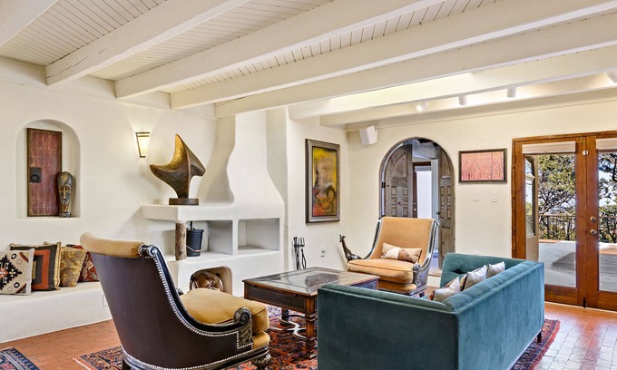 Santa Fe Casa | Casa Ladera - Propiedad encantadora ubicada en las estribaciones de Moon Mountain