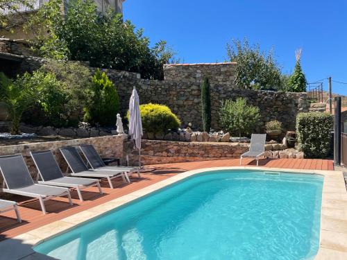 Feliceto Casa | Casa Leca de caractère piscine chauffée privée classée 4 étoiles
