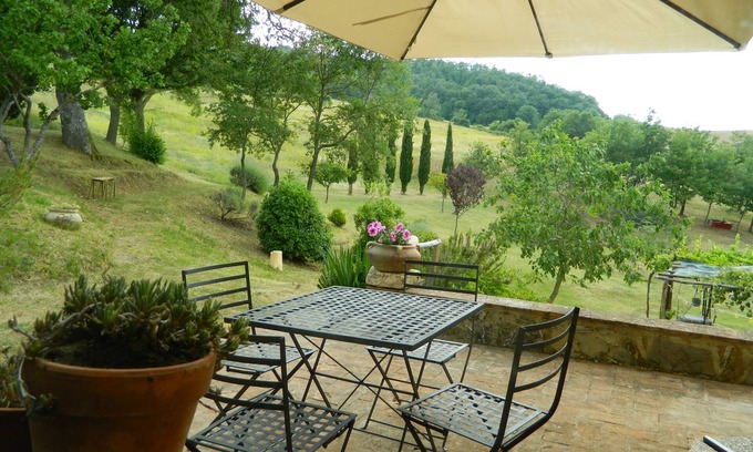 Castiglione d'Orcia Apartamento | Casa Letizia nel parco della Val d'Orcia vicino a Terme e M. Amiata