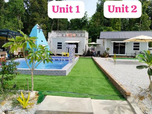 Kota Bharu Chalet De Esquí | Casa LiLa Tiny Cabin Stay & Pool Kota Bharu,free wifi,free parking