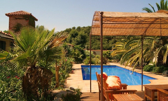 Sorede Apartamento | Casa linde, piscina, vista a la montaña, mar Mediterráneo