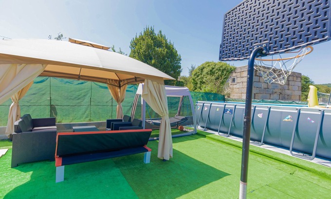 Taboadela Casa | Casa Luna Rural Con Piscina y Jardín ¡Cerca a Ourense! Ciudad Termal
