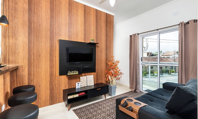 Jardim Real Apartamento | Casa Moderna e Aconchegante em Praia Grande a 2 Minutos da Praia