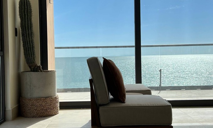 Sonora central Condominio | Casa Maca Bahía de Kino: Exclusivo Penthouse Frente a la Playa