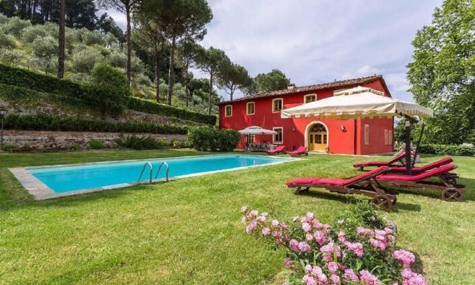 Badia Cantignano Apartamento | Casa de campo toscana con lago privado, piscina, gimnasio, wifi, aire acondicionado, televisión por satélite