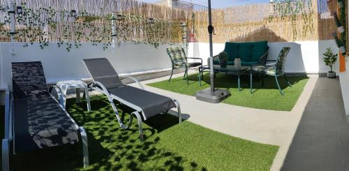 Pego Casa | Casa Mayago, terraza y solárium