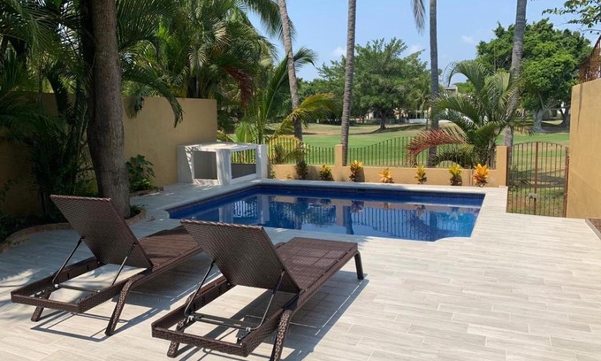 Marina Vallarta Casa | Casa Mojo - Pool overlooking the Marina Golf Course
