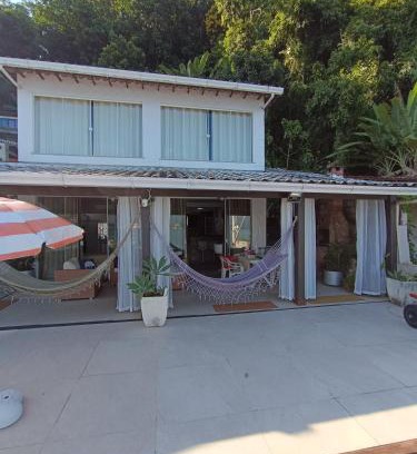 Mangaratiba Casa | Casa na Ilha Jardim pé na areia