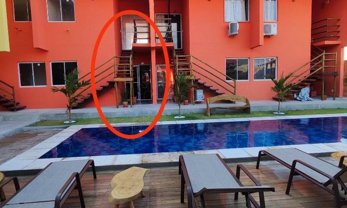 Luis Correia Apartamento | Casa na praia com piscina