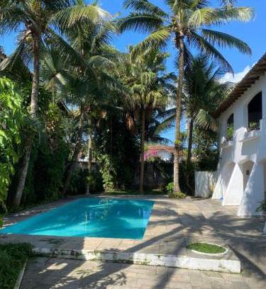 Balneario Praia do Pernambuco Casa | Casa no Guarujá com Piscina