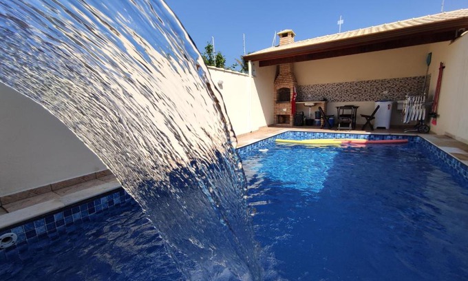 Santa Terezinha Casa | Casa nova na praia com piscina e área de churrasco