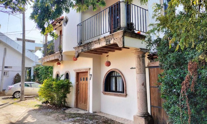 La Cruz de Huanacaxtle Casa | Casa Pajaros - Balcony