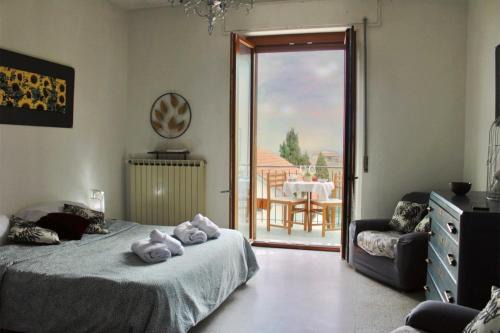 Montalcino Apartamento | Casa per l'Osticcio con Vista Panoramica