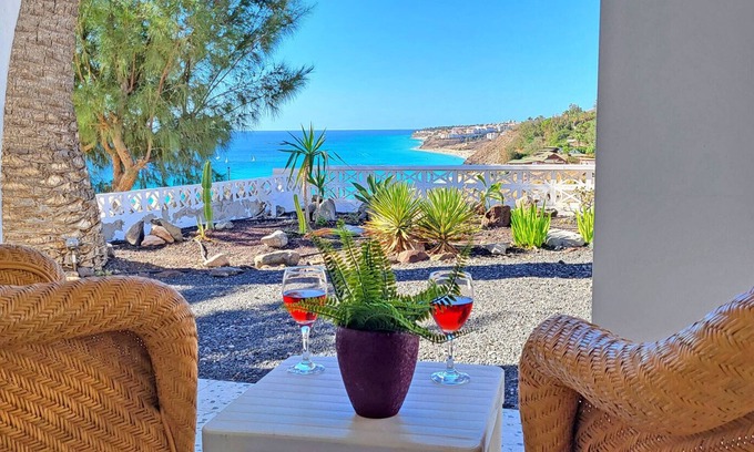 Esquinzo Casa | Casa Perrito Gris, Esquinzo, Garten, Meerblick, Strandnah