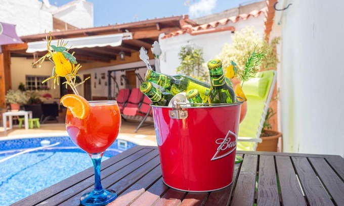 Teror Casa | Casa Pilar con piscina