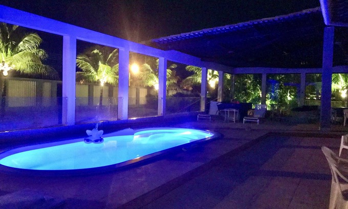 Estancia Casa | Casa Praia do Saco, piscina, barbacoa, 7 habitaciones con aire acondicionado, cerca de la playa