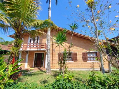 Itamambuca Casa | Casa Rústica Alemã - 50m da praia