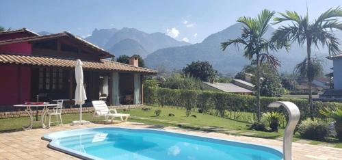 Guapimirim Casa | Casa rosa de Guapimirim