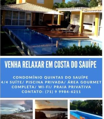 Entre Rios Casa | Casa Sauípe amarela