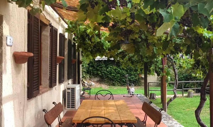 Capalbio Apartamento | Casa Terra - jardín privado, aparcamiento, privacidad y vista