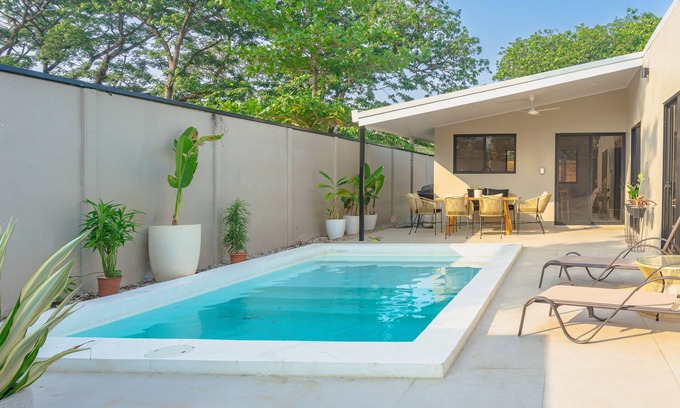 Sámara Casa | Casa Tres Luces - Family Home in Samara w/ Private Pool, 5 Minute Walk to Beach