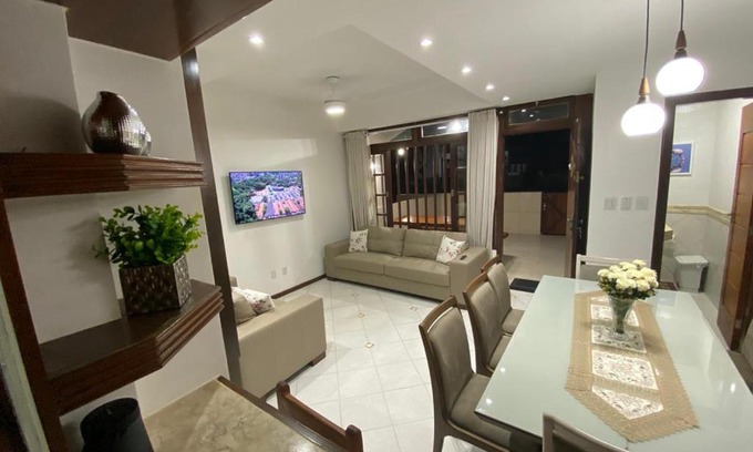 Flamengo Casa | Casa Tropical pé na areia