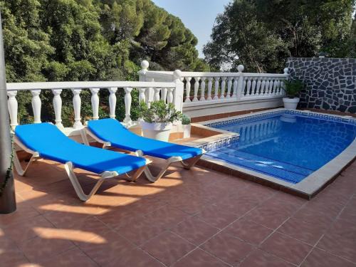 Sant Cebria de Vallalta Casa | casa vacacional con piscina privada