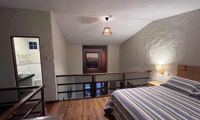 Mala Casa | Bungalows de Casa Verde | DUPLEX #B2 | vista piscina