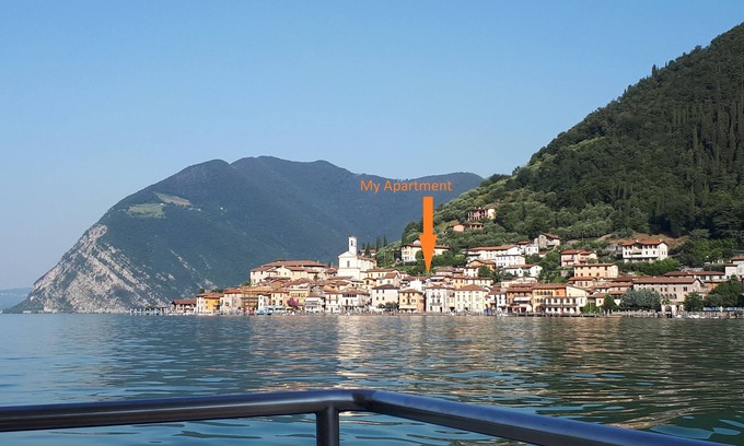 Peschiera Maraglio Apartamento | Casadina a 50 millones de toneladas desde el lago