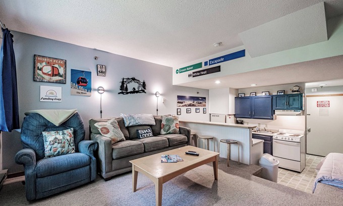 Sunday River Area Condominio | Cascades studio Sleeps 3