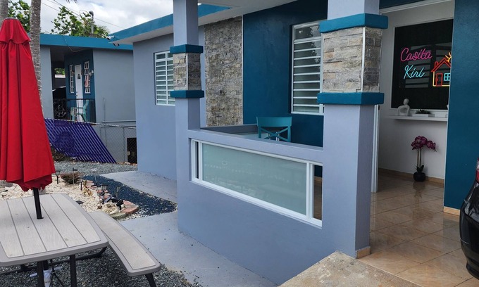 Calabazas Casa | Casita kiri, casa de campo con terraza con jacuzzi y patio con piscina.