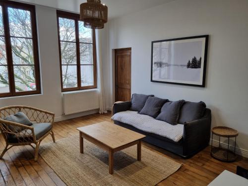 Saint-Dizier Apartamento | Catel Duplex coeur de ville de Saint Dizier 2 chambres