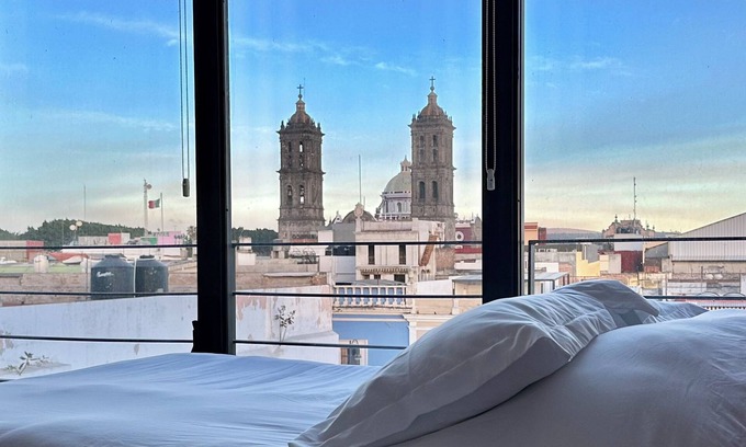 Centro histórico de Puebla Apartamento | Cathedral Fantastic View Loft