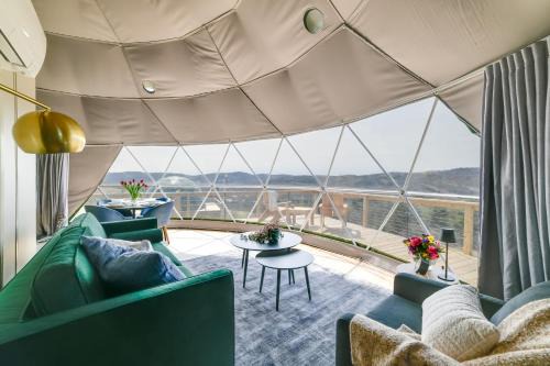 Franklin Apartamento | Catskills Glamping at The Deer Dome in Franklin!