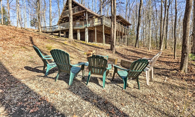 Wellington Cabina | Cave Run Lake Vacation Rental: 3 Mi Away!