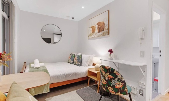 Parnell Apartamento | CBD Studio with Full Kitchen and Laundry