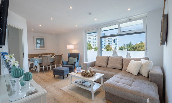 Heiligenhafen Apartamento | CBlue "Küstenzauber" with Balcony
