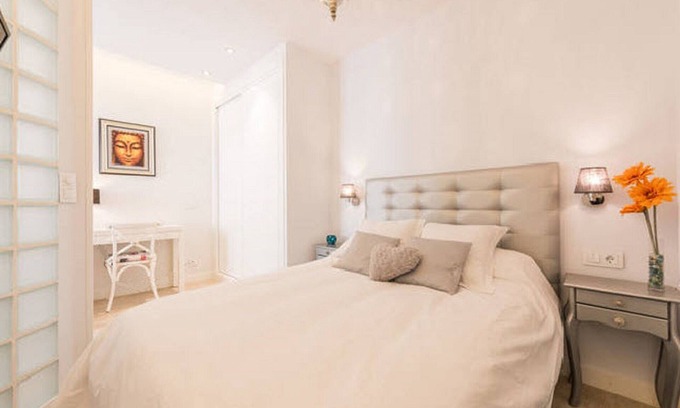 Arapiles Apartamento | Center Chamberi Gorgeous Luxury Studio Suite con WiFi de alta velocidad y aire acondicionado / calentador