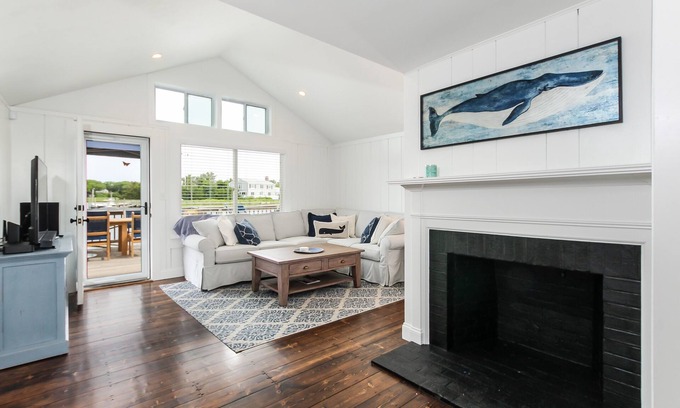 Centerville Cabaña | CENTERVILLE RIVER WATERFRONT! DOCK AND DIRECT LONG BEACH ACCESS! Pet Friendly.