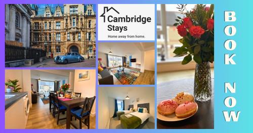 Cambridge Apartamento | Central Apart Hotel 2BR & 1BR Flats-EASY Walk to City Centre-Parking