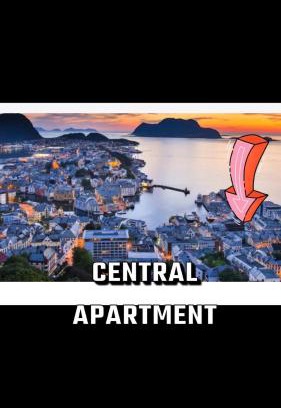 Alesund Apartamento | Central apartment