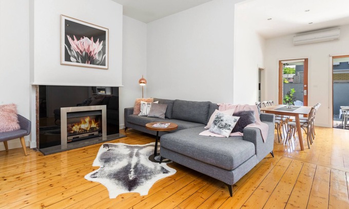 Bendigo Casa | Central Bendigo Cottage, familiar y que admite mascotas, a pie de todas partes!