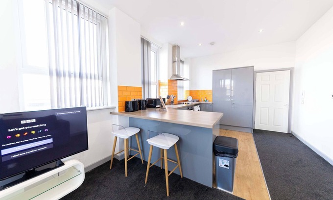 Blackburn Apartamento | Central Blackburn Contemporary 1 Bedroom Apartment