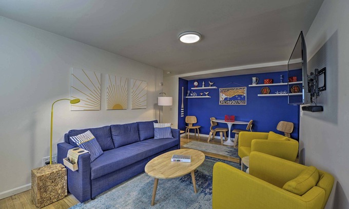 Asbury Park Condominio | Central & Contemporary NJ Condo: Steps to Shore!