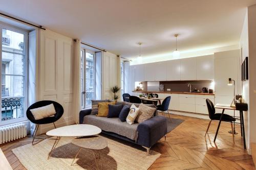Griffon - Royale Apartamento | Central & Cosy 2BR Opera/Terreaux - Check-in 24/7