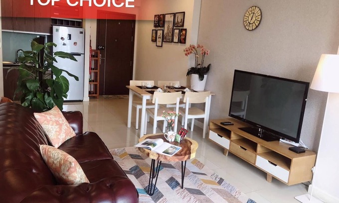 District 4 Apartamento | Ubicación central con vista al río Saigón, piscina en la azotea GRATIS