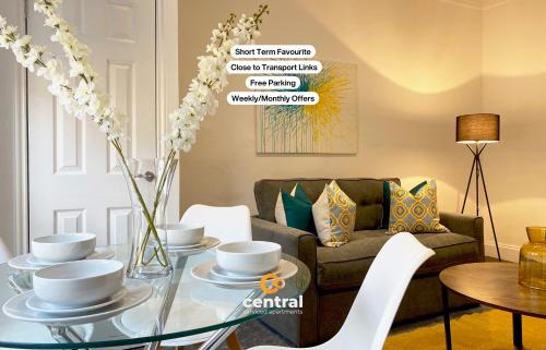 Dundee Apartamento | CENTRAL SERVICED APARTMENTS - Cosy 1 Bedroom - Modern - Close to Transport Links - Quiet Neighbourhood - Fast WiFi - Fully Equipped - Smart TVs in All Rooms - Monthly Stays Welcome - FREE Street Parking - Ideal Relocation to Dundee Accommodation
