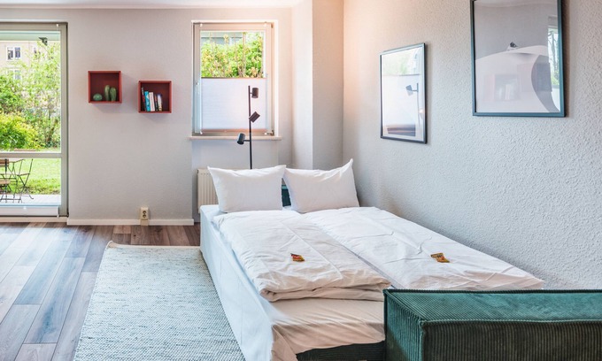 Wilsdruffer Vorstadt/Seevorstadt-West Apartamento | Central/Terrace/Smart TV/Nespresso/WIFI