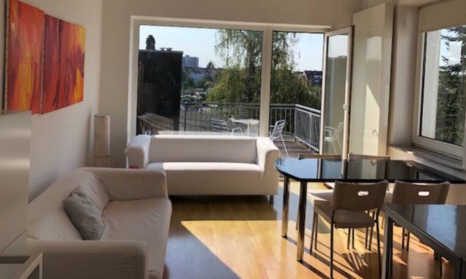 Moersenbroich Apartamento | Central trade fair / seminar apartment - fully equipped with a large sun terrace!